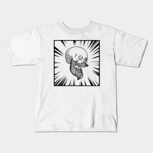 Hipster Skull Kids T-Shirt